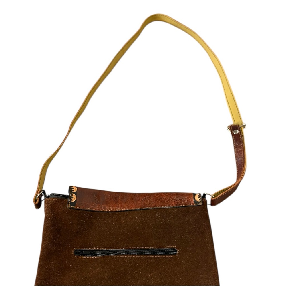Brown Leather Shoulder Bag - Picture 4 of 11